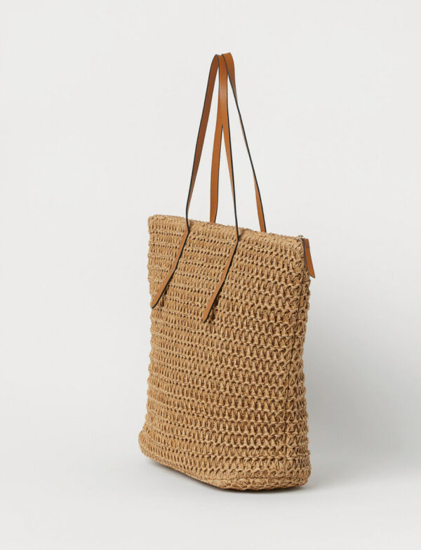 Beautiful Straw Shopper Bag